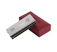 Armonica Armonica A Bocca A Doppia Faccia 10/16/24 Fori Tremolo Armonica Diatonica Blues Harp C&G Tasti A Doppia Faccia Per Musicisti Adulti(10 Hole)