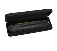 Armonica Armonica A Bocca Polifonica A 28 Fori Con Accenti Di Tono C Livello Di Prestazione Professionale(Black)