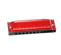 Armonica Armonica Blues A 10 Fori In Do Per Principianti Che Vogliono Suonare A Livello Professionale(Red)