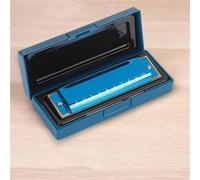 Armonica Armonica Blues A 10 Fori Pianoforte Accordato In Do Per Principianti E Adulti Per Iniziare Con L'armonica Blues A 10 Fori(Blue)