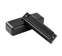 Armonica Armonica Blues Blues 10 Fori C Tune Principiante Dieci Fori Strumento Di Livello Professionale(Black)