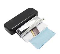 Armonica Armonica Cromatica 12 Fori 48 Note Strumento Professionale In ABS(Sliver Key of D)