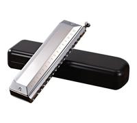 Armonica Armonica Cromatica A 16 Fori E 48 Toni Disponibile In Oro/argento/nero(Silver)