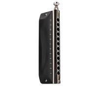 Armonica Armonica Cromatica Per Amanti Della Musica Professionale Chiave In Do 12 Fori 48 Toni(Matte Black)