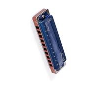Armonica Armonica Diatonica 10 Fori Blues 12 Tasti Strumento A Fiato(Black bD Tone)