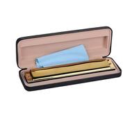 Armonica Armonica Polifonica A 24 Fori Per Adulti Strumento Armonica In Do Per Principianti(Gold)
