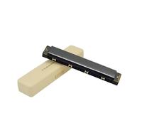 Armonica Armonica polifonica in Do a 24 fori per principianti(Black)