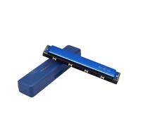 Armonica Armonica polifonica in Do a 24 fori per principianti(Blue)