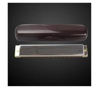 Armonica Armonica Portatile A 24 Fori Armonica Tremolo Professionale Arpa Chiave In Do A 24 Fori Con Custodia(C SHAPE)