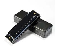 Armonica Armonica Portatile In Do Con Custodia Adatta Ai Principianti(Black)