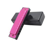 Armonica Armonica Portatile In Do Con Custodia Adatta Ai Principianti(Pink)