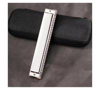 Armonica Armonica Tremolo 24 Fori Armonica C Chiave ABS Trasparente Pettine Chiave Di C Arpa Per Principianti Strumento(E Tone)