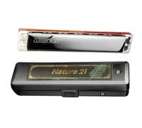 Armonica Armonica Tremolo Nature 21 Fori Organo A Bocca Professionale Armonica Acero Legno Pettine Strumenti Musicali(LC sharp)
