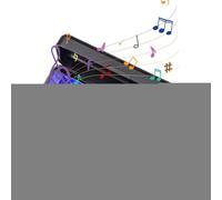 Armonica blu - Strumento musicale a 10 fori e 20 note per bambini | Giocattolo per l'educazione musicale per bambini, armonica per l'apprendimento della prima infanzia, strumento per esercitarsi con l