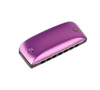 Armonica Blues A 7 Fori Arpa Blues Strumento A Fiato Rosso/Verde/Viola/Blu/Rosa/Giallo Disponibile(Purple C)