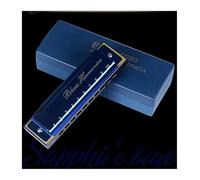 Armonica Blues Chiave di Do 10 Fori 20 Note Armonica Arpa Strumento Musicale Per Armonica Melodica(Blue)