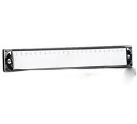 Armonica Blues Pettine ABS Per Armonica Tremolo Chiave C A 24 Fori | Armonica a tremolo con chiave C a 24 fori, pettine in ABS, armonica a bocca professionale per adulti principianti(F Key)