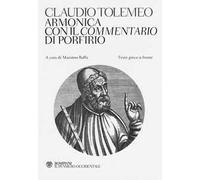 Armonica con il Commentario di Porfirio. Testo greco a fronte