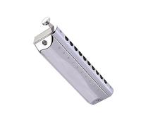 Armonica Cromatica A 10 Fori Chiave C In Argento Con Custodia Per Principianti Adulti Armonica Strumento Musicale