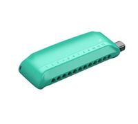 Armonica Cromatica A 12 Fori Facile Da Smontare Disponibile In Tre Colori(Green)