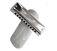Armonica Cromatica Armonica A Do 10 Fori Blues Chiave Di | Armonica Deep Blue Diatonica 10 Fori Blues Arpa Armonica a Bocca ABS Chiave di Do(Key of C)
