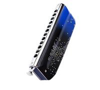 Armonica cromatica Bocchino professionale in rame cromato con ancia in lega per arpa a 12 fori Set Di Armonica