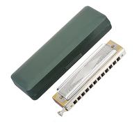 Armonica Cromatica Classica A 12 Fori Pettine In Legno Arpa A 12 Fori Con Custodia Armonica Strumento Musicale