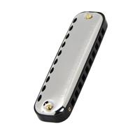 Armonica Cromatica Foro Per Tono In Resina Per Armonica Blues | Armonica blues adatta ai principianti, ideale per concerti e spettacoli. Foro in resina(Black)