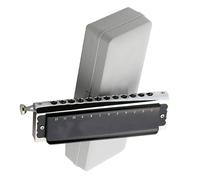 Armonica Cromatica In Do Per Adulti 16 Fori Strumento In Oro E Argento armonica Strumento Professionale(12 hole black)
