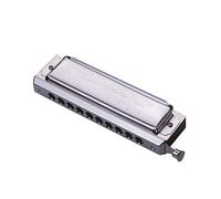 Armonica cromatica professionale a 10 fori, 40 toni, in chiave di do con ance in bronzo fosforoso, piastra di copertura in acciaio inox, modello SW1040, per blues, country, folk, jazz, stili musicali