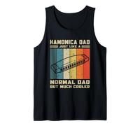 Armonica Dad Like Normal Dad But Much Cooler Funny Dads Canotta