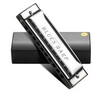 Armonica diatonica 10 fori Blues Harp Organo a bocca con diverse chiavi(Ab)