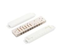 Armonica Diatonica A 10 Fori 20 Note Tonalità La Con Custodia Bianca Strumento Professionale armonica Strumento Professionale(Key B)