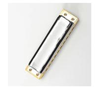 Armonica diatonica a 10 fori Blues Harp Qualità del suono standard adatta ai principianti Armonica Per Principianti (Color : F)