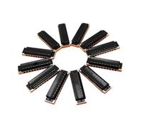 Armonica Diatonica A 10 Fori Set Da 12 Pezzi Per Adulti Prestazioni Professionali Con Custodia In Pelle armonica Strumento Per Principianti