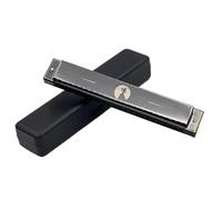 Armonica Harmonica Set Restoration C Tone Clear Tone Easy To Play (nero)