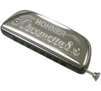 Armonica Hohner Chrometta - 8 Chromatique - ideale come le Classique, Jazz, Blues.