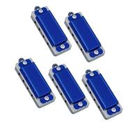 Armonica In Do 10 Pezzi Di Collane Di Armonica 4 Fori 8 Note Adatte A Principianti Adulti(10PCS Blue)