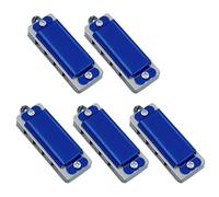 Armonica In Do 10 Pezzi Di Mini Collane Di Armonica A 4 Fori 8 Note Adatte Ai Principianti(10PCS Blue)