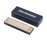Armonica In Do Amanti Della Musica Armonica A Bocca In Tonalità Di Do 10 Fori Diatonica(Golden)