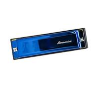 Armonica In Do Armonica Blues Portatile A 10 Fori Con Piastra Superiore In Metallo E Pettine In Resina A 20 Note(Blue)