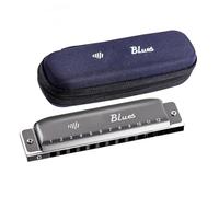 Armonica In Do Armonica Blues Professionale A 12 Fori Con Pettine In ABS(F)