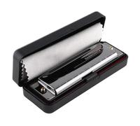 Armonica In Do Armonica Portatile Blues A 10 Fori E 20 Toni In Do(Black)
