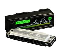 Armonica Lee Oskar Armonica minore Ab minore per musica etnica, folk, gitana, tango e dell'Europa dell'Est - diatonica a 10 fori - piastre ad ancia in ottone - custodia in plastica inclusa
