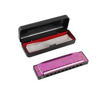 Armonica Musicale Armonica A 10 Fori Uno Strumento Per Principianti Da Imparare E Suonare(Purple)