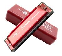 Armonica Organo Orale Blues Harmonica Chiave di C 10 fori 20 Tono Arpa Diatonica Polifonica Strumento Musicale Regalo
