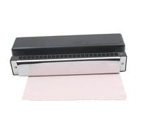 Armonica Per Adulti 24 Fori Chiave Di Do E Re Suona Il Tremolo Argentato A Doppia Faccia Per Principianti Che Suonano Strumenti(C key)