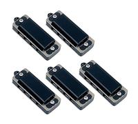 Armonica Per Adulti Amanti Della Musica 10 Pezzi Di Collane Di Armonica 4 Fori 8 Note(10PCS Black)