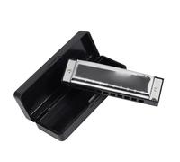 Armonica Per Adulti Armonica A Bocca Mini Blues A 10 Fori E 20 Toni Con Custodia Per Pianoforte Adatta A Musicisti Professionisti Adulti E Principianti(Key of A)