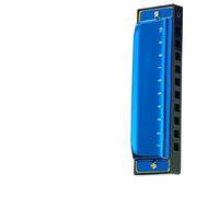 Armonica Per Adulti Armonica Blues A 10 Fori In Do Per Principianti Che Vogliono Suonare A Livello Professionale(Blue)